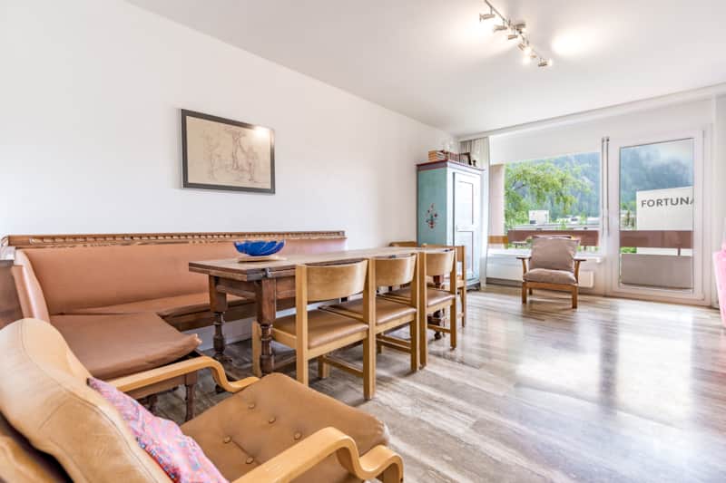 Rinderhorn · 3.5-Zimmer-Wohnung in Leukerbad